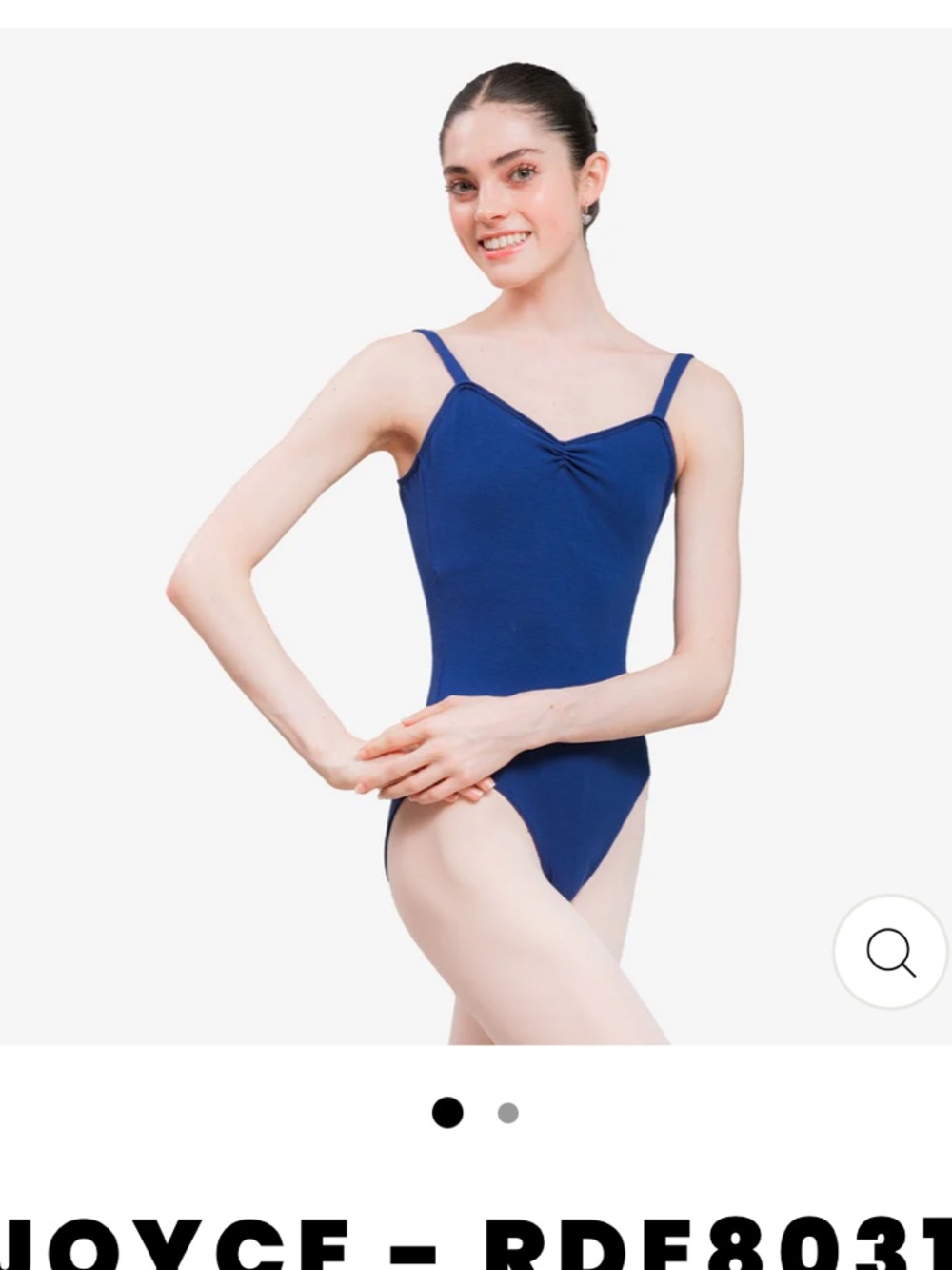 So Danca Navy Pinch Leo with low back